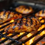 Best Grilled Chicken with Garlic Butter Glaze