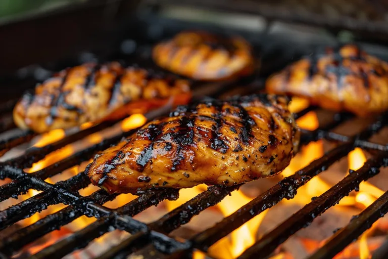 Best Grilled Chicken with Garlic Butter Glaze