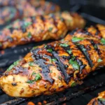 Grilled Chicken Meals with Quinoa and Spinach