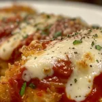 Easy Chicken Parmesan Recipe (Crispy & Cheesy)