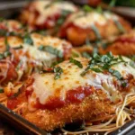 Sheet Pan Chicken Parmesan Easy Dinner Recipe