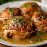 Instant Pot Chicken Thighs with Flavorful Gravy