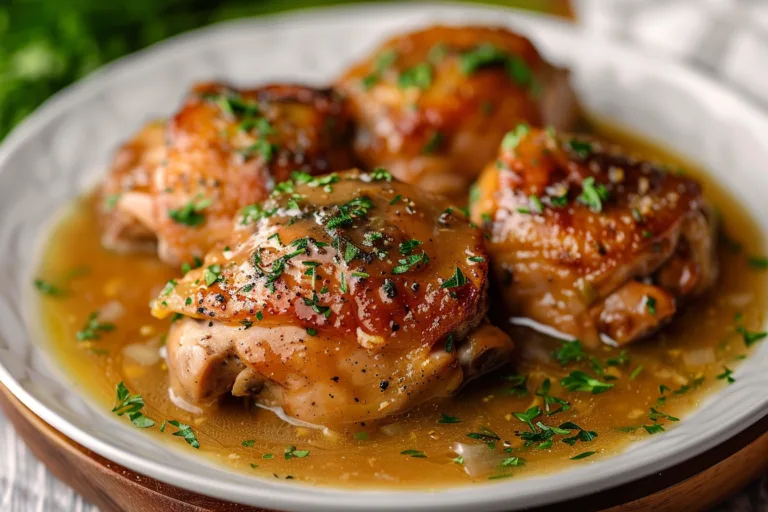 Instant Pot Chicken Thighs with Flavorful Gravy
