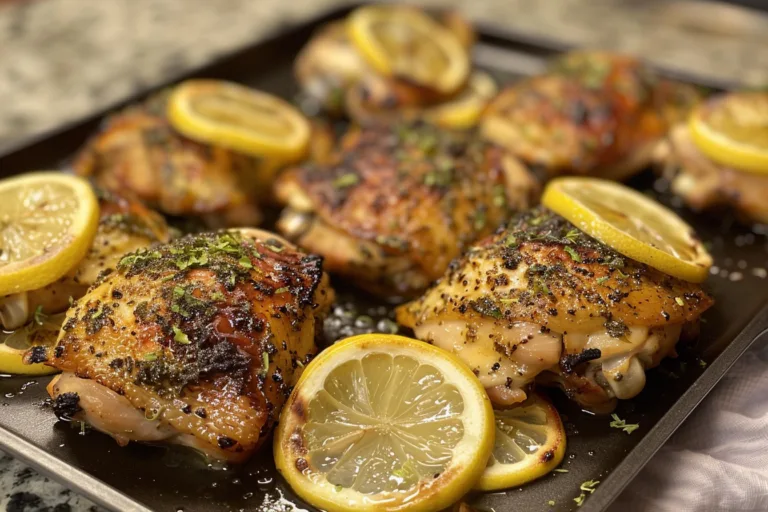 Lemon Herb Boneless Chicken Thighs: A Flavorful Twist