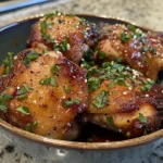 Air Fryer Honey Garlic Chicken Thighs