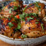Cajun Chicken Thighs with Rice: A Flavor-Packed Southern Comfort Dish