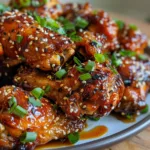 Sticky Asian Chicken Thighs with Sweet-Savory Glaze