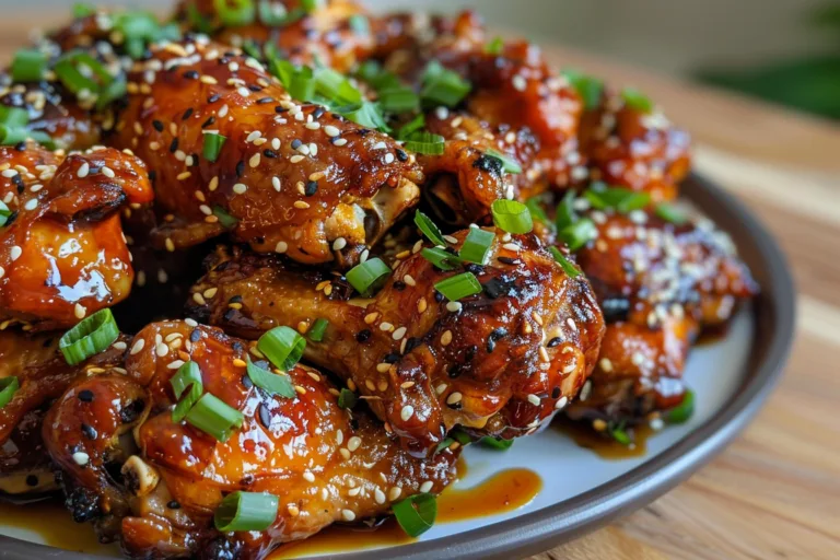 Sticky Asian Chicken Thighs with Sweet-Savory Glaze