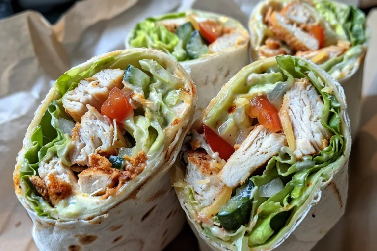 Chicken Caesar Wrap Meal Prep Recipe for the Week