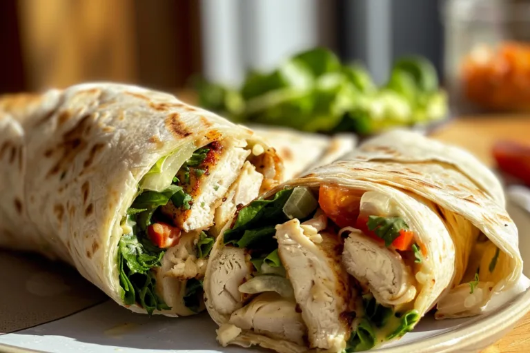 Chicken Caesar Wraps Easy Recipe for Busy Weeknights