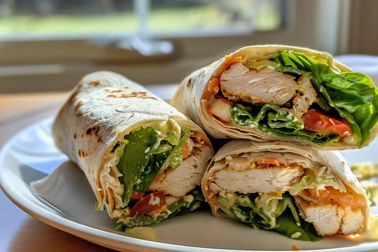 Chicken Caesar Wrap Dinner Recipe for Family Meals