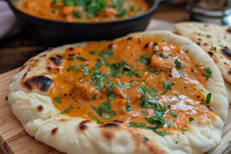 30-Minute Butter Chicken With Naan: Quick Indian Delight