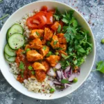 Healthy High-Protein Butter Chicken Bowls