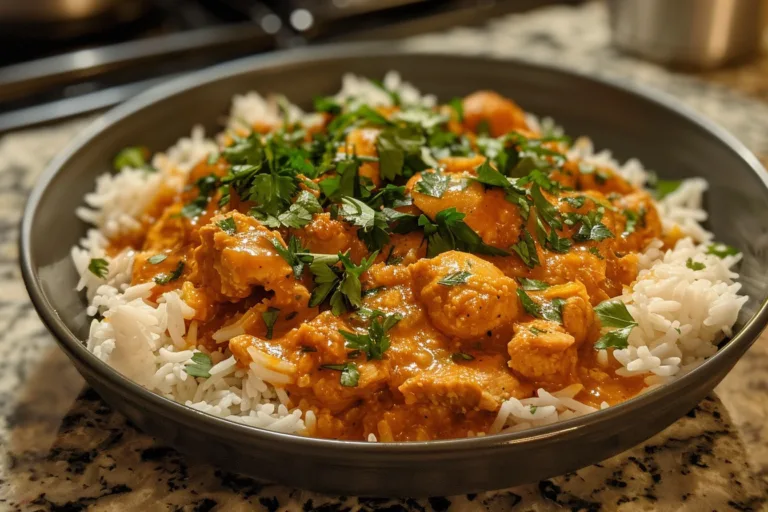 One-Pan Butter Chicken and Rice Made Easy