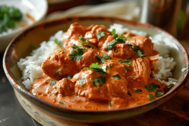 Butter Chicken Crockpot Slow Cooker Recipe