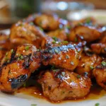 Honey Glazed Grilled Chicken Thighs