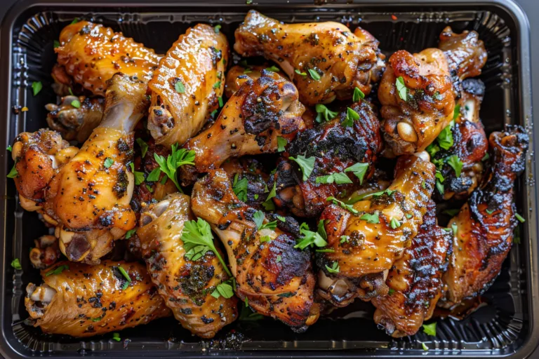 Lemon Pepper Chicken Wings Party Tray