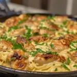 Cajun Chicken Alfredo Skillet Dinner: Creamy, Flavorful Comfort