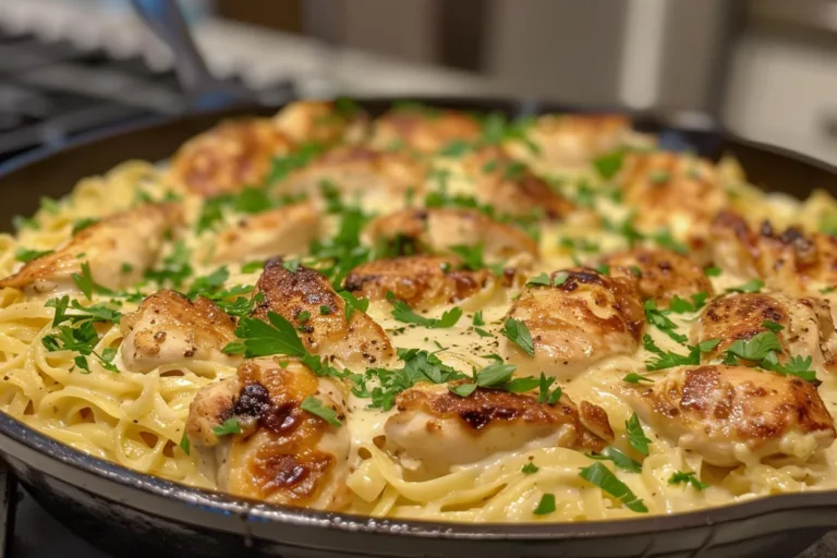 Cajun Chicken Alfredo Skillet Dinner: Creamy, Flavorful Comfort