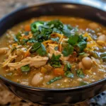 Spicy Jalapeño White Chicken Chili