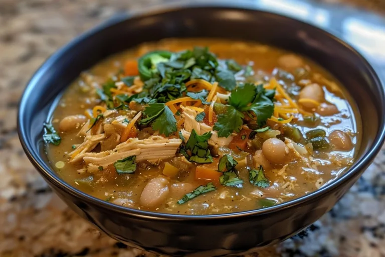 Spicy Jalapeño White Chicken Chili