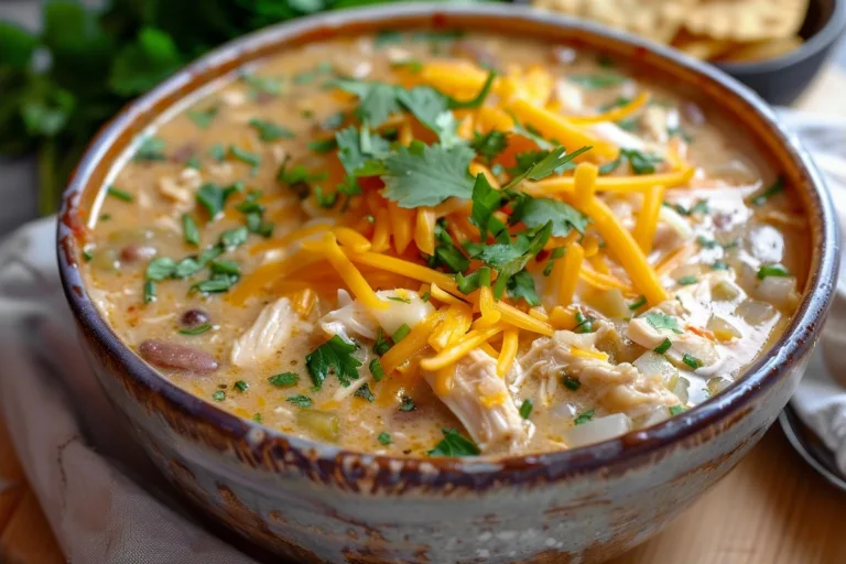 Cheesy White Chicken Chili Recipe