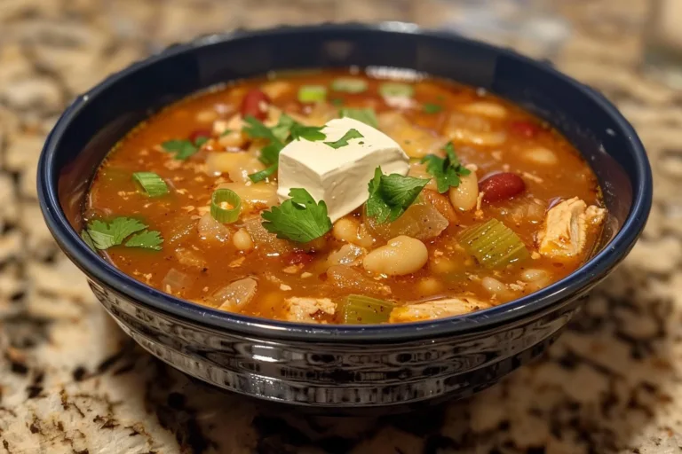 White Bean Chicken Chili Soup Recipe for a Hearty Meal
