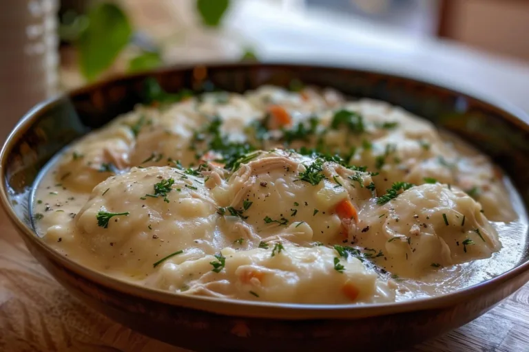 Southern Style Chicken and Dumplings