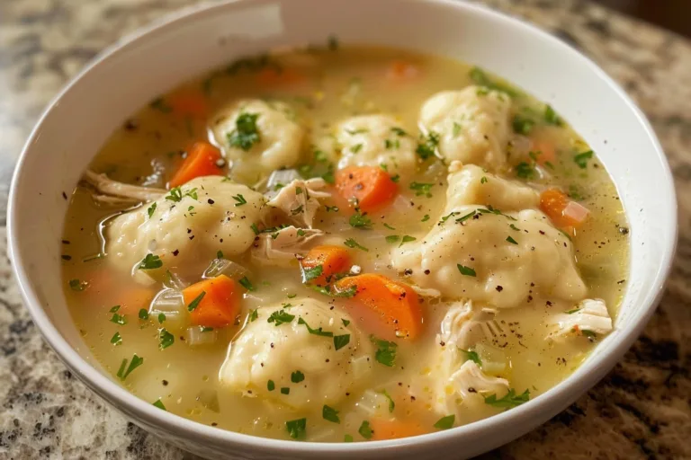 Healthy Chicken and Dumplings Soup Recipe