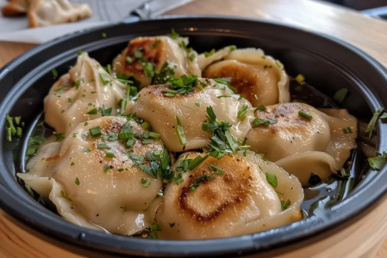 Garlic Herb Chicken Dumplings: Comforting Simmered Classics