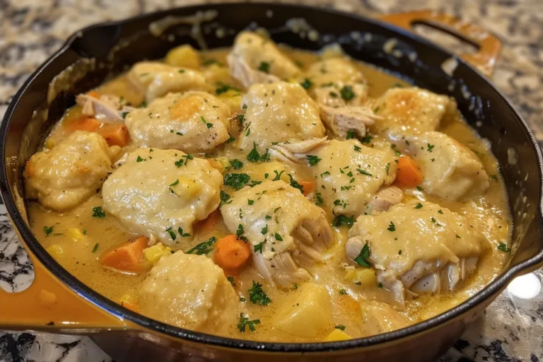 Dutch Oven Chicken and Dumplings: A Cozy Comfort Classic