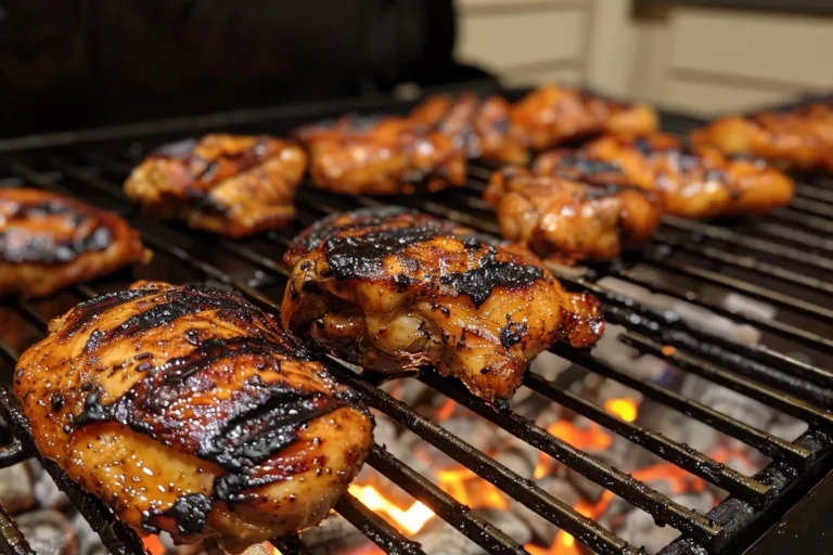 Hot Honey Grilled Chicken Thighs Recipe: Smoky, Sweet, and Crispy