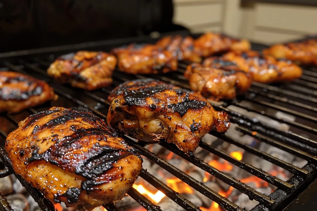 Hot Honey Grilled Chicken Thighs Recipe: Smoky, Sweet, and Crispy