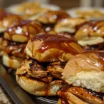 BBQ Ranch Chicken Sliders