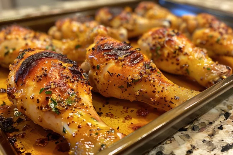 Honey Mustard Chicken Drumsticks: A Flavorful Baked Delight