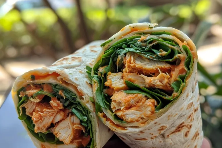 Buffalo Chicken Picnic Wraps: A Flavorful Portable Feast