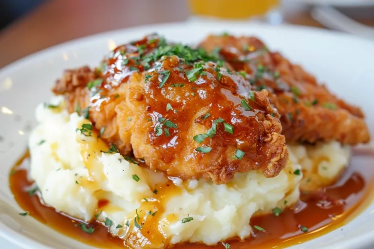 Marry Me Chicken with Creamy Mashed Potatoes