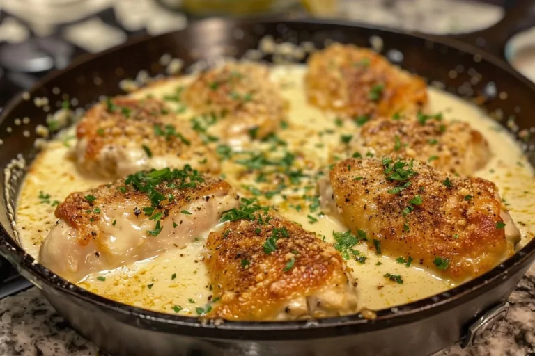 Creamy Parmesan Chicken Skillet