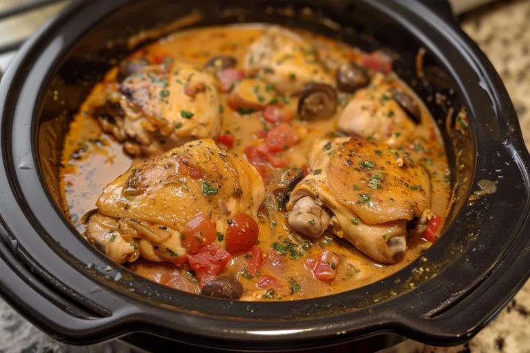 Crockpot Tuscan Chicken Recipe Slow Cooker