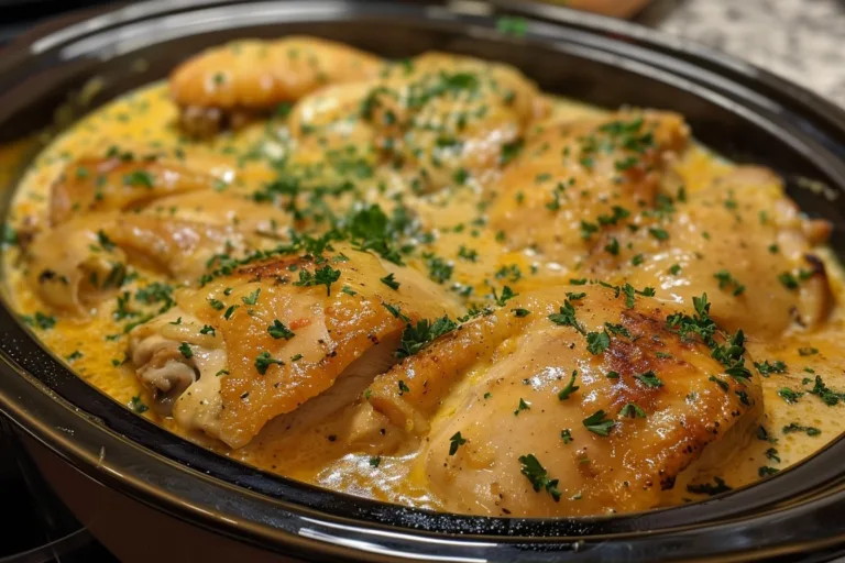 Cream Cheese Crockpot Chicken: A Rich and Flavorful One-Pan Wonder