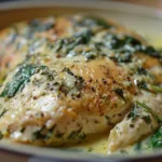 Crockpot Marry Me Chicken with Spinach