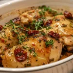 Crockpot Chicken with Sun Dried Tomatoes: Creamy Comfort Food