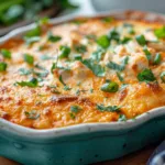Keto Buffalo Chicken Dip with Cream Cheese