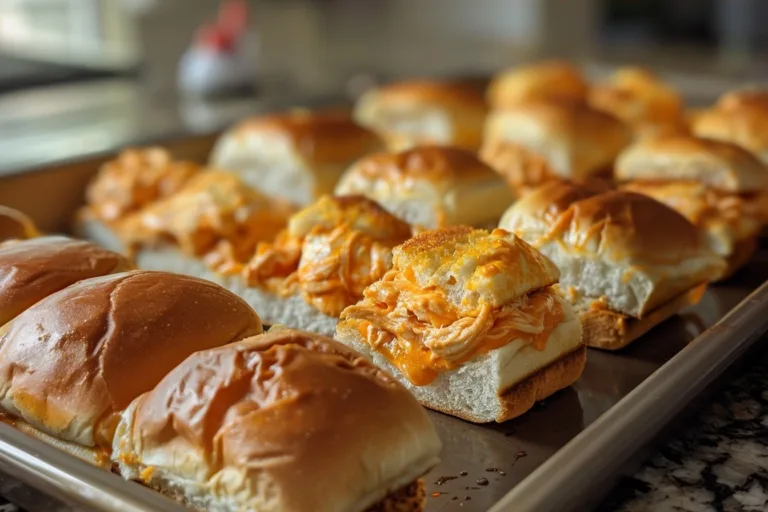 Buffalo Chicken Dip Sliders Recipe: Crispy Bites with Bold Flavor