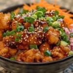 Crispy Hot Honey Chicken Bowl: Spicy-Sweet Comfort