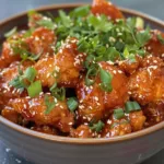 Air Fryer Hot Honey Chicken Bowl Recipe for Crispy Flavor