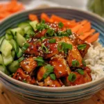 Hot Honey Chicken and Veggie Bowl