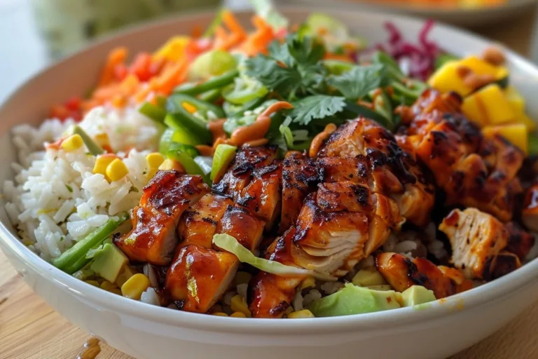 Hot Honey Chicken Burrito Bowl: A Flavorful Twist on Tex-Mex