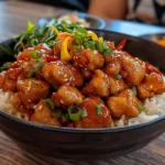 Sweet Chili Hot Honey Chicken Bowl