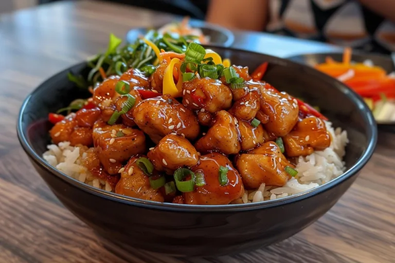 Sweet Chili Hot Honey Chicken Bowl